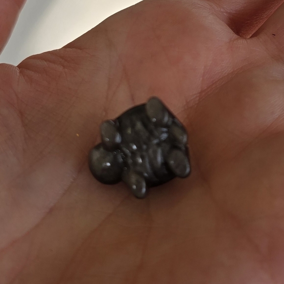 🐢 Golden Obsidian Carved Tortoise - Picture 5 of 8